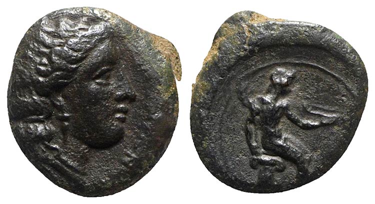 Sicily, Herbita, c. 350 BC. Æ ... 