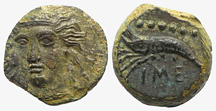 Sicily, Himera, c. 412-409 BC. Æ ... 