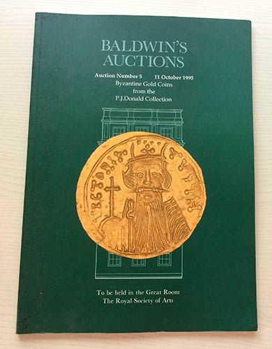 Baldwins Auction 5 Byzantine Gold ... 