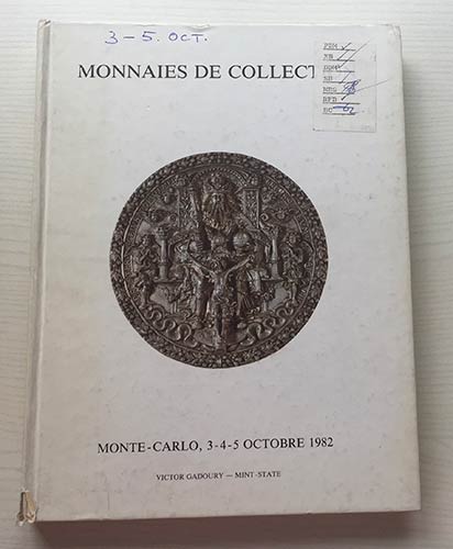 Gadoury V. Monnaies de Collection. ... 