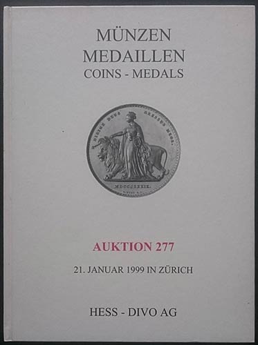 Hess - Divo. Auktion 277 - Munzen ... 