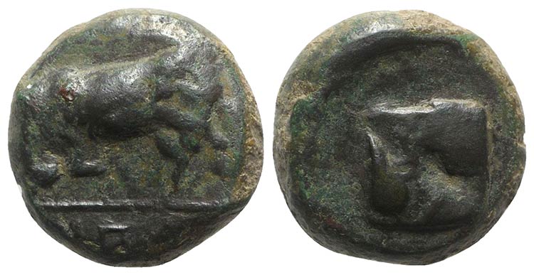 Sicily, Hipana, c. 357-338 BC. Æ ... 