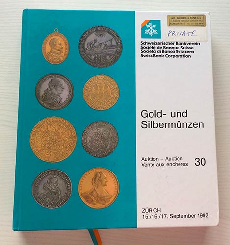 SBV Auktion 30 Gold- und ... 