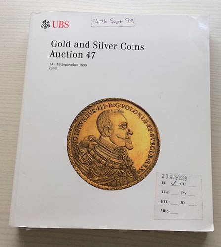 UBS Auction 47  Gold and Silver ... 