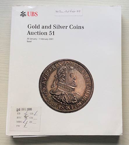 UBS Auction 51  Gold and Silver ... 