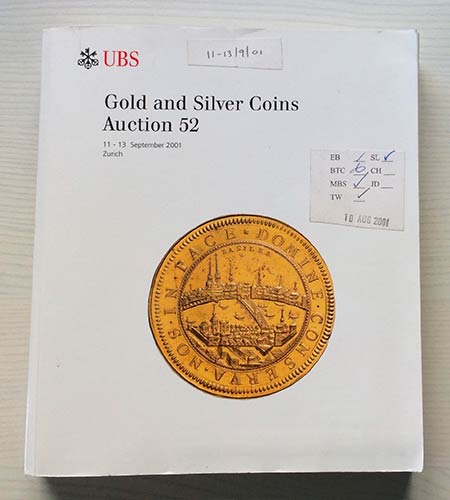 UBS Auction 52  Gold and Silver ... 