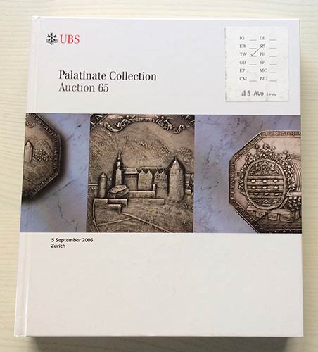 UBS Auction 65 Palatinate ... 