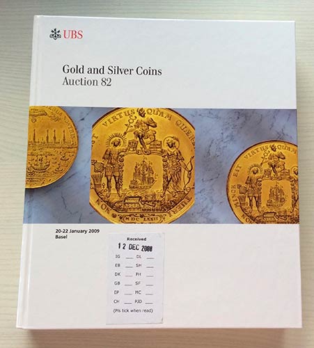 UBS Auction 82 Gold and Silver ... 