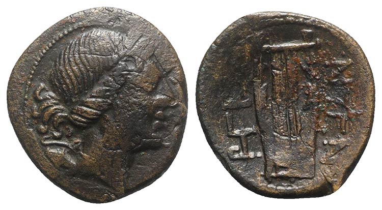 Bruttium, Rhegion, c. 260-215 BC. ... 