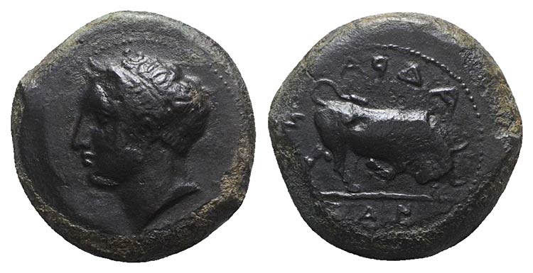Sicily, Adranon, c. 339-317 BC. Æ ... 