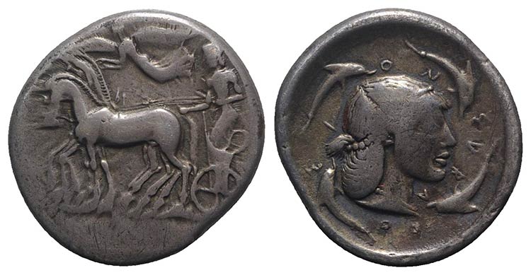 Sicily, Syracuse. Gelon I (480-475 ... 