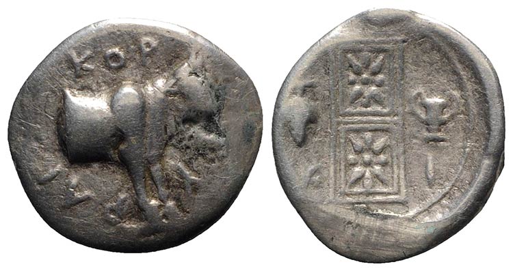 Korkyra, c. 270/50-229 BC. AR ... 