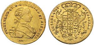 Napoli, Ferdinando IV  di Borbone ... 