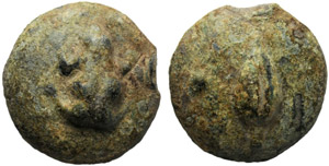 Apulia, Oncia, Luceria, c. 225-217 a.C.; AE ... 