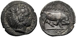 Sicilia, Litra, Cefalù, c. 307-305 a.C.; AR ... 