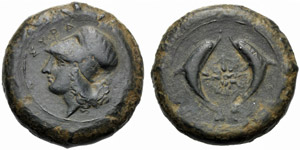 Sicilia, Dionigi I (405-367), Dracma, ... 