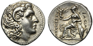 Re di Tracia, Lisimaco, 323-281 ed emissioni ... 