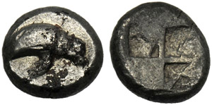Ionia, Dracma, Focea, c. 500 a.C.; AR (g ... 