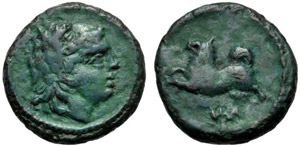 Etruria, Bronzo, Incerta, III secolo a.C.; ... 