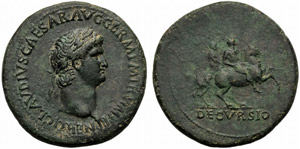 Nerone (54-68), Sesterzio, Roma, c. 63 a.C.; ... 