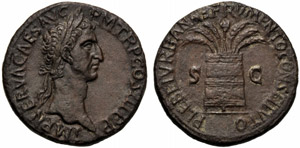 Nerva (96-98), Sesterzio, Roma, 97 d.C.; AE ... 