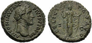 Antonino Pio (138-161), Asse, Roma, 148-149 ... 