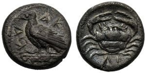 Sicilia, Litra, Agrigento, c. 425-406 a.C.; ... 