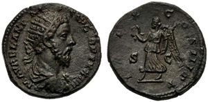 Marco Aurelio (161-180), Dupondio, Roma, ... 