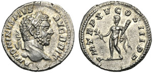 Caracalla (198-217), Denario, Roma, 212 ... 