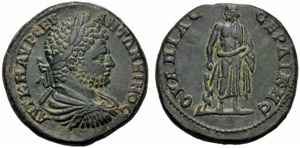 Caracalla (198-217), Bronzo, Tracia: ... 
