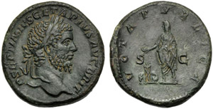 Geta (209-212), Sesterzio, Roma, 210-212 ... 