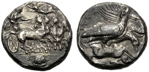 Sicilia, Tetradramma, Agrigento, c. 409-406 ... 