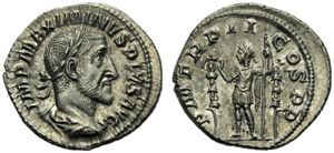 Massimino I (235-238), Denario, Roma, 236 ... 