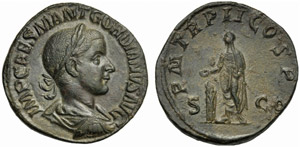 Gordiano III (238-244), Sesterzio, Roma, 240 ... 