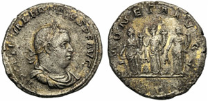 Valeriano I (253-260), Medaglione, Roma, c. ... 