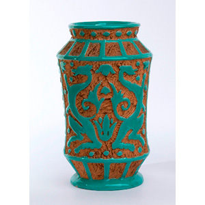 Albarello di Faenza anni ‘50 in ceramica ... 
