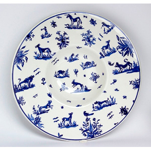 Ceramic Plate of Sergio Trama, 1997, ... 