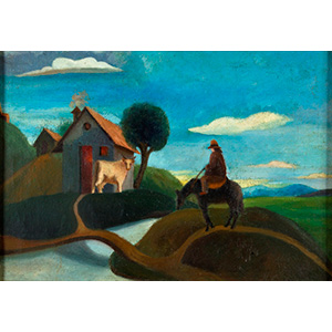 ANONYMOUS OF XX CENTURY   Landscape with ... 