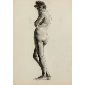 ANONYMOUS 20TH CENTURY   Nude female  ... 