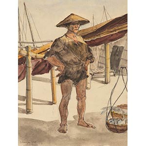 NGUYEN TRONG CATVietnam, 1929-Fisherman, ... 