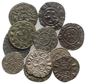 South Italy and Sicily, lot of 10 Medieval ... 