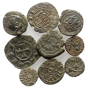 South Italy and Sicily, lot of 9 Medieval BI ... 