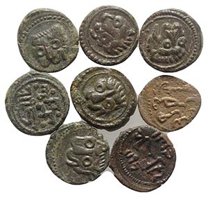 South Italy and Sicily, lot of 8 Medieval BI ... 
