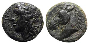 Sicily, Tyndaris, early 3rd century BC. Æ ... 