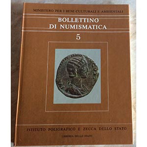 Bollettino di Numismatica n 5 ... 