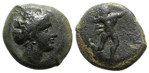 Sicily, Alaisa Archonidea, 339/8-317 BC. Æ ... 