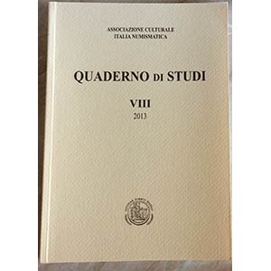 Quaderno di studi VIII Editrice Diana 2013. ... 