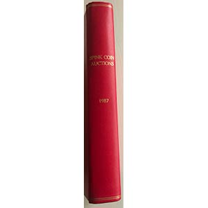 Spink Auction 1987  Volume contenente le ... 