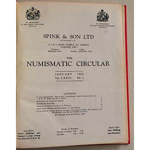 Spink, Numismatic Circular 1964. ... 