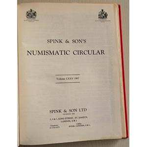 Spink, Numismatic Circular 1967. ... 